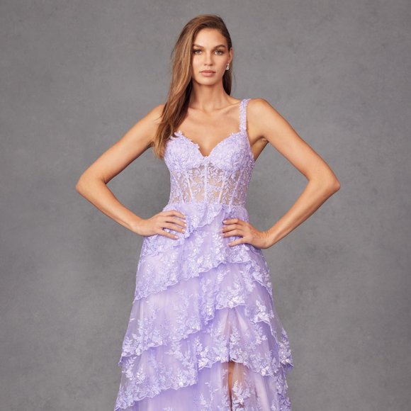 NEW LONG FORMAL SLEEVELESS OFF SHOULDER GOWN EMBROIDERED WITH SEQUINS JT2463A